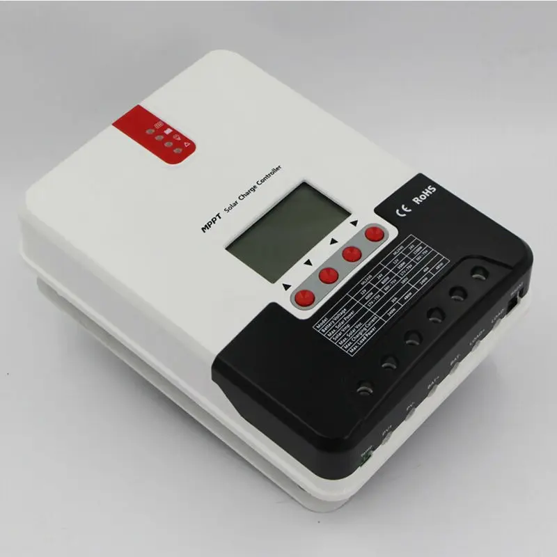 Лидер продаж контроллер заряда солнечной батареи с ЖК-дисплеем 20 А 12 В 24