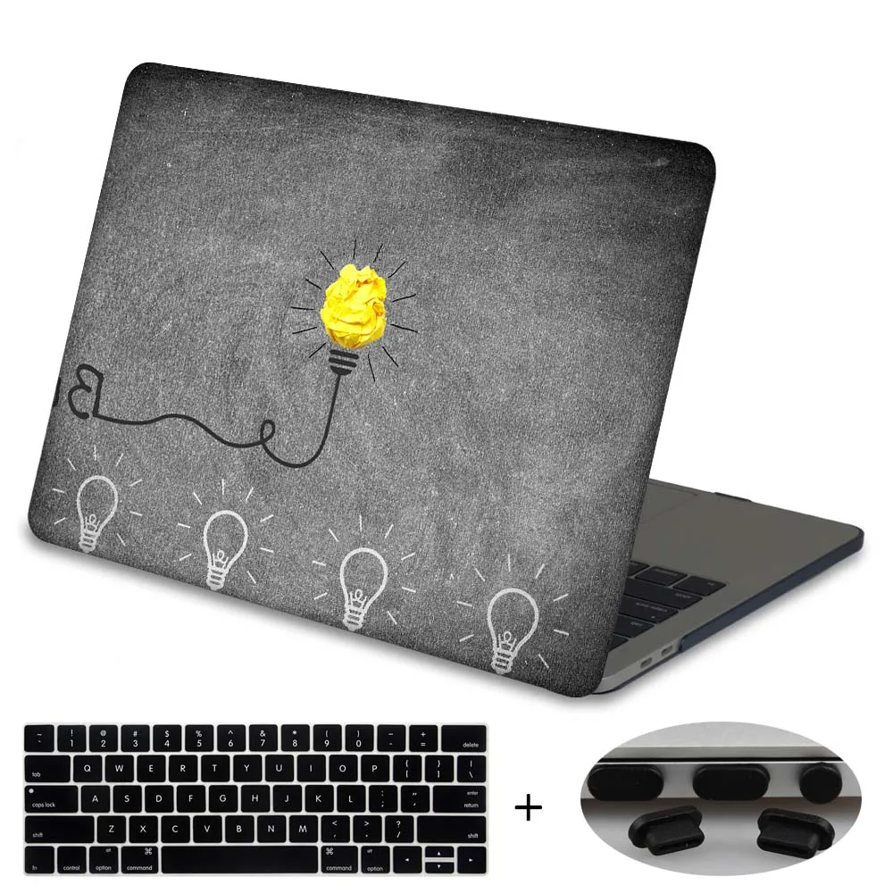 A452 Чехол для Macbook New Pro 13 15 Touch bar A1989 A2159 инновационный светильник, Жесткий Чехол для ноутбука Mac Book Air Pro retina 13 15 - Цвет: A452
