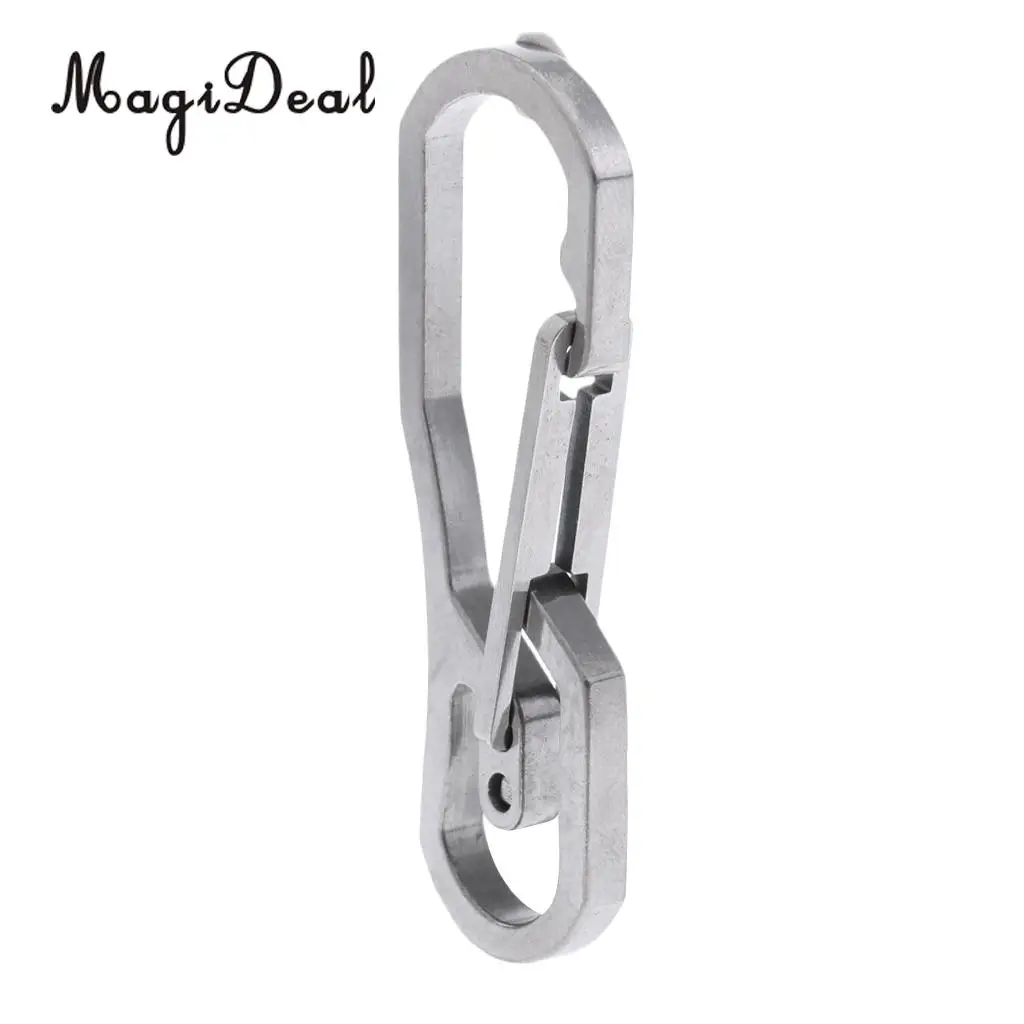 MagiDeal многофункциональный 1 шт. брелок из нержавеющей стали карабин для ключей