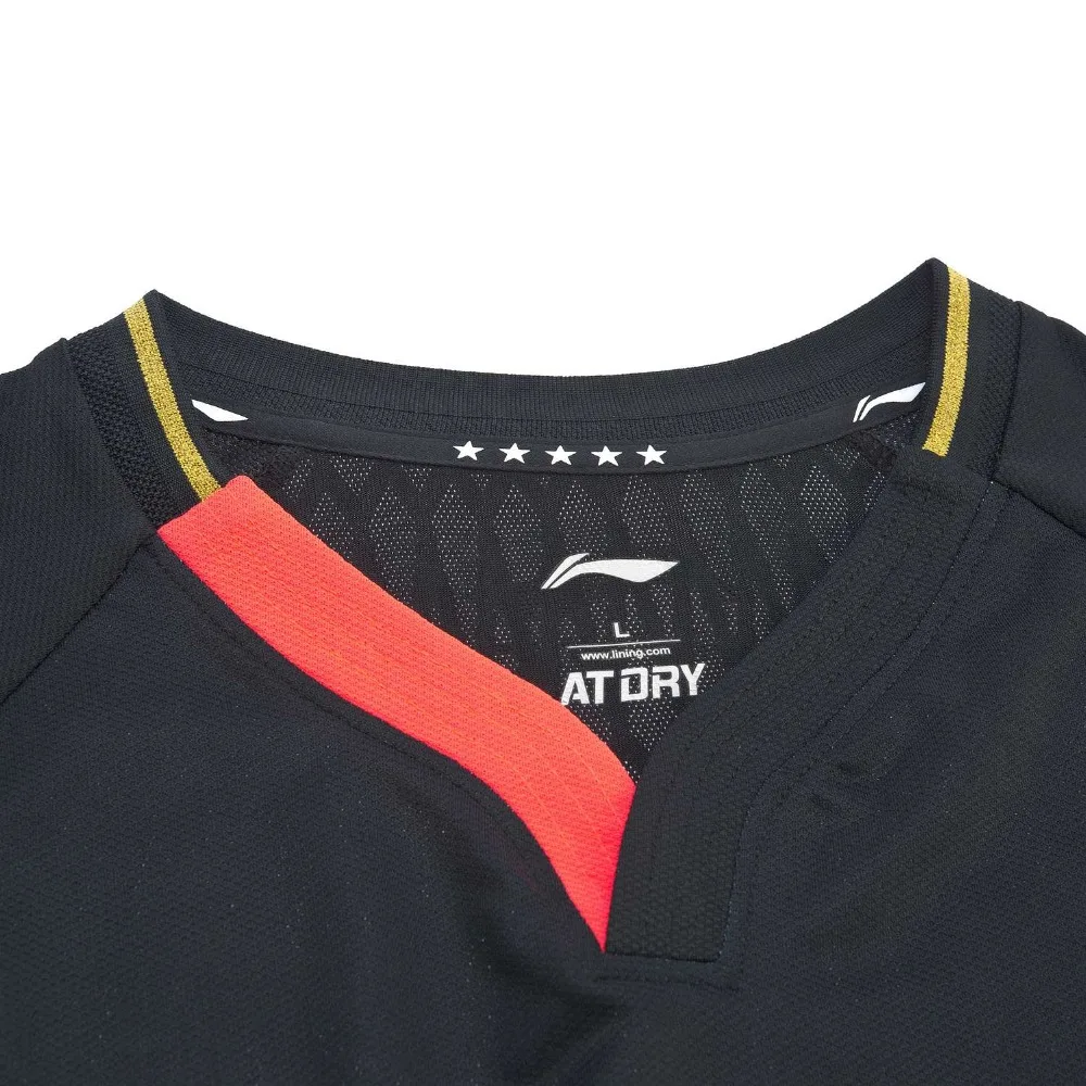 Li Ning мужской костюм для соревнований по настольному теннису национальная