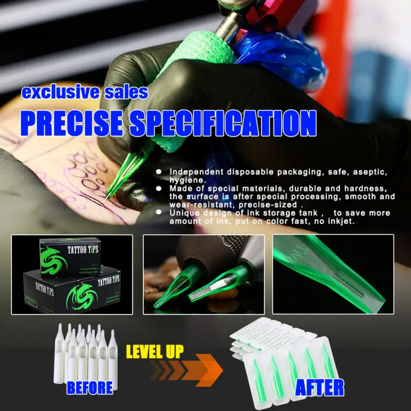50 шт. одноразовые тату-иглы для тату | Красота и здоровье