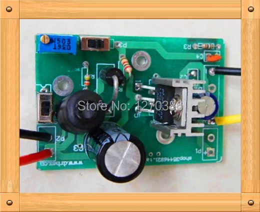 

Free Shipping!!! 5pcs DC boost power converter / DC booster Adjustable DC Boost module / into 4 ~ 40V up to 60V out