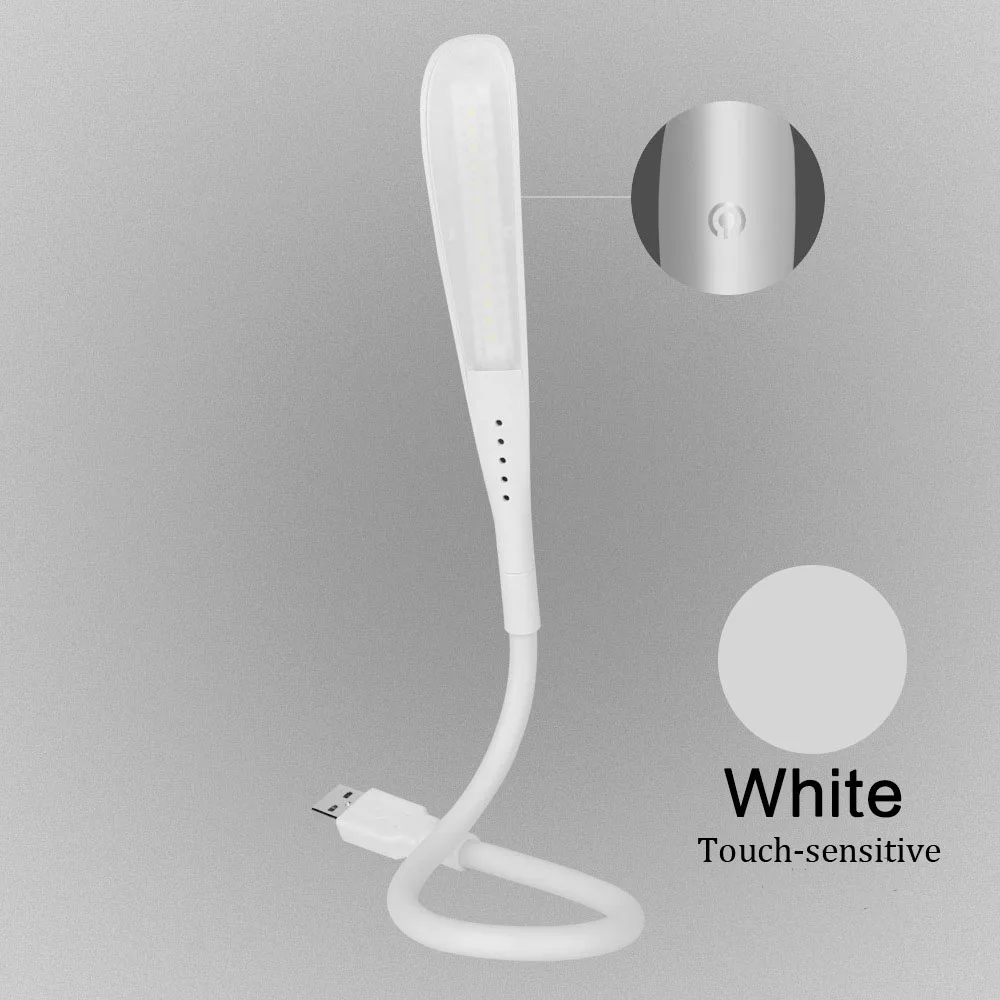 Luminaria Новый flexible 14LED Touch USB ультра-яркий свет Портативный мини лампы для ноутбука