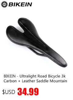 BIKEIN Lite, шоссейный велосипед, 3 k, карбоновое седло для велоспорта, горный велосипед, коврик на переднее сиденье, Овальный рельс, матовый/глянцевый, MTB части, Сверхлегкий, 105 г