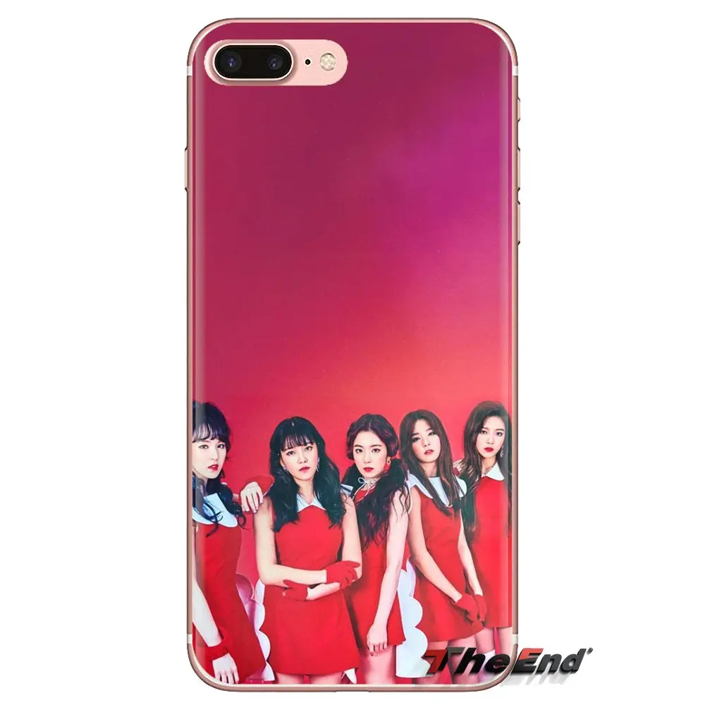 Red Velvet Kpop Girl Soft Transparent Cases Covers For LG Spirit Motorola Moto X4 E4 E5 G5 G5S G6 Z Z2 Z3 G2 G3 C Play Plus Mini |