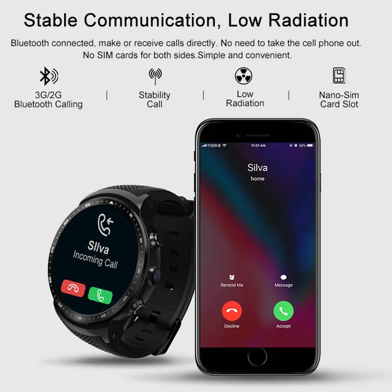 Мужские Смарт часы Zeblaze Thor PRO Android GPS WIFI GSM Sim карта смарт динамик MP3 MP4 бизнес звонок