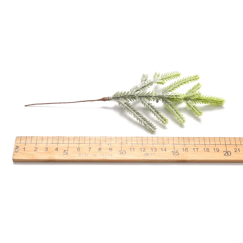 

6/24pcs Artificial Mini Simulation Pine Branches Bouquet For Wedding Decoration DIY Scrapbooking Decorative Wreath Fake Flowers
