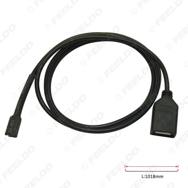 FEELDO автомобильный оригинальный 4-контактный разъем к USB-адаптеру для Nissan Teana Qashqai CD