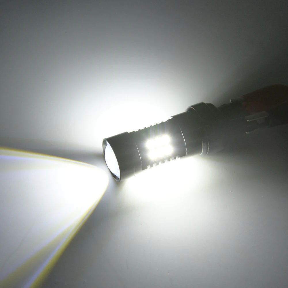 2x T20 7443 W21/5W 7444 LED Car Brake Light 3030 SMD 7440 w21w Turn Signal Daytime Running DRL White Red Yellow | Автомобили и