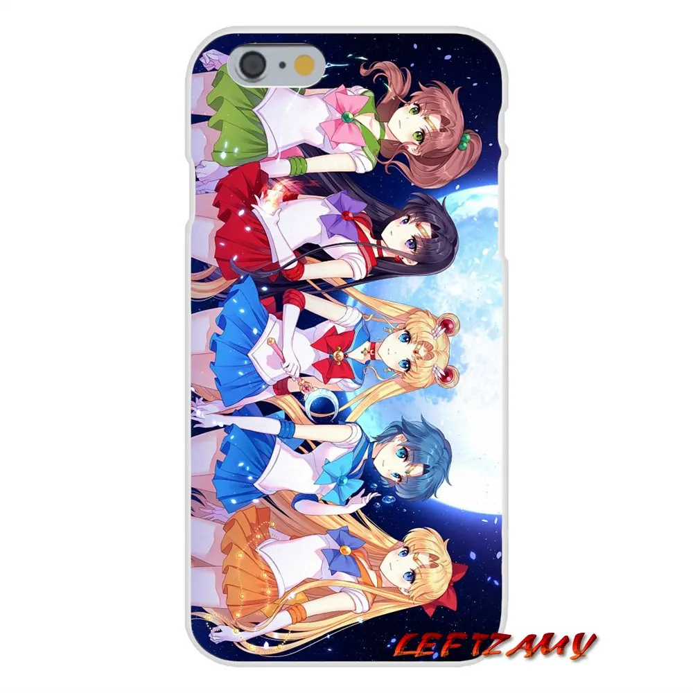 Phone Shell Cases fashion cartoon Sailor Moon girls For Xiaomi Mi6 Mi 6 A1 Max Mix 2 5X 6X Redmi Note 5 5A 4X 4A A4 4 3 Plus Pro | Мобильные
