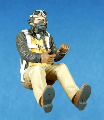 1/32 scale WW2 US Pilots (включая 2 головы) набор моделей для второй мировой войны рисунок