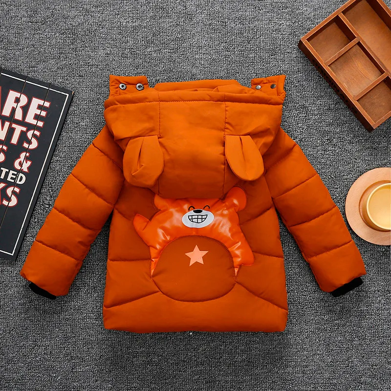 Warm Winter Jacket Fashion Kids Coat Boys Girls Thick Coat Padded Winter Jacket Clothes Park For Girls Boys Kids Overcoat