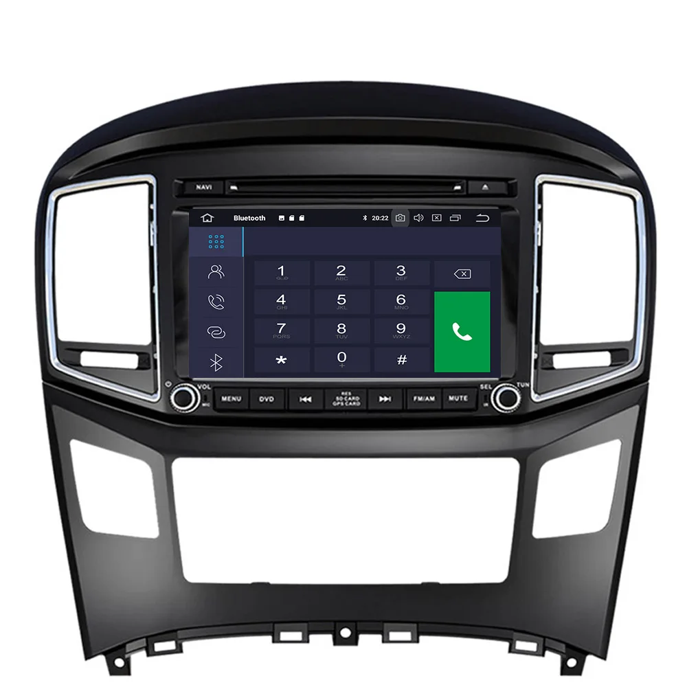 Автомобильный DVD плеер Android 9 0 4 Гб 32 ГБ 8 ядер GPS карта RDS радио Wi Fi Bluetooth для HYUNDAI H1 Grand
