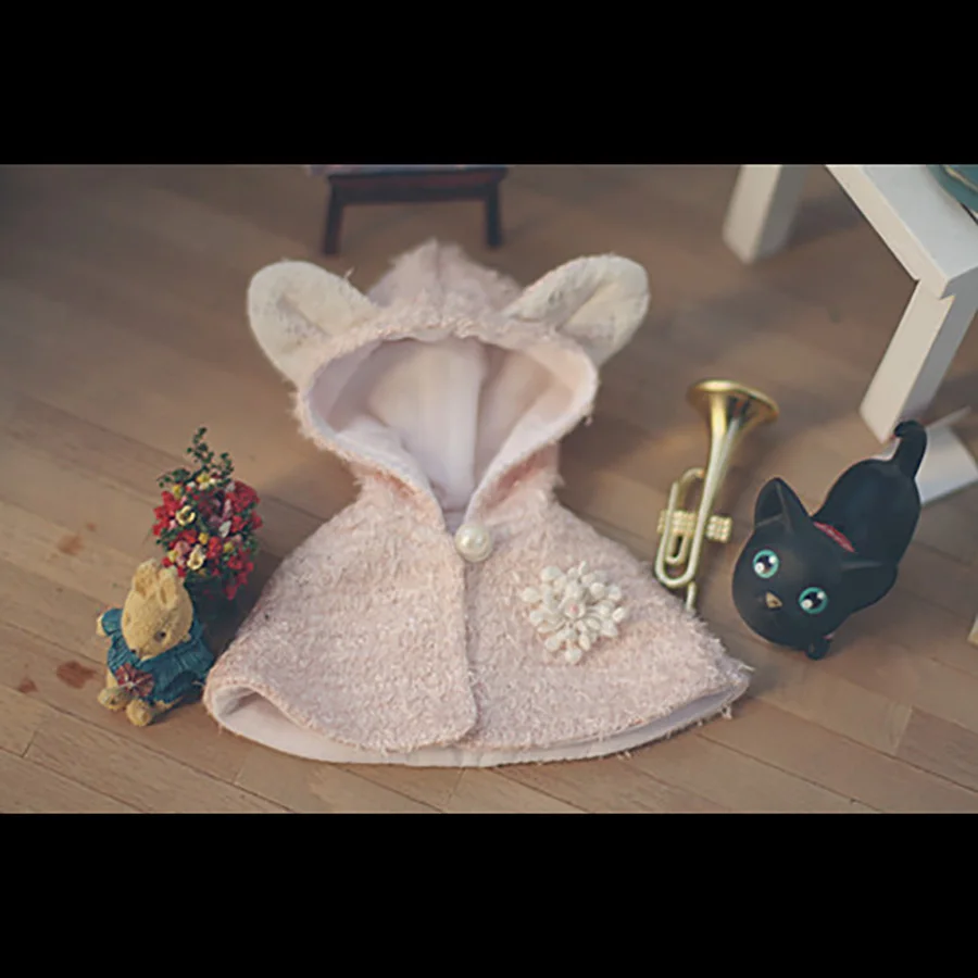 Cateleya msd dz bjd sd dd кукольная одежда 1/6 размер маленький плащ кошачьи ушки шаль