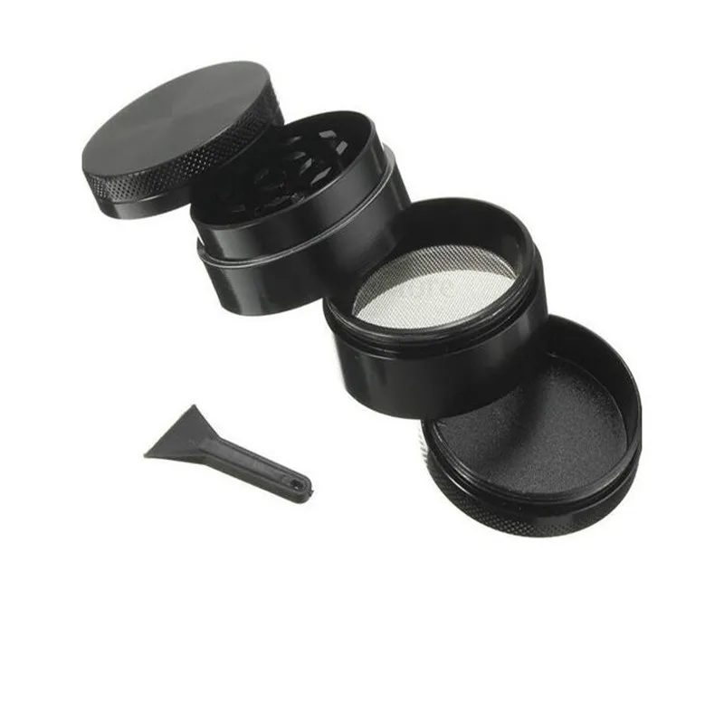 Новый Горячий 4 Слой Металла Табак Grinder Курите Дробилка Руку Провернуть