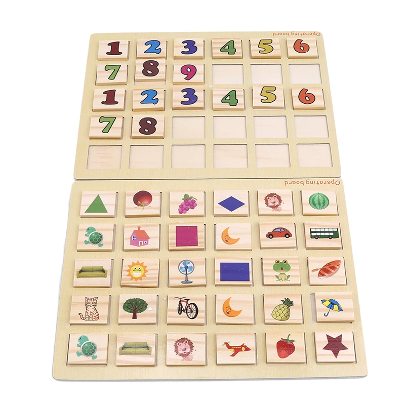 Супер Многофункциональная игрушка обучающая доска деревянная головоломка