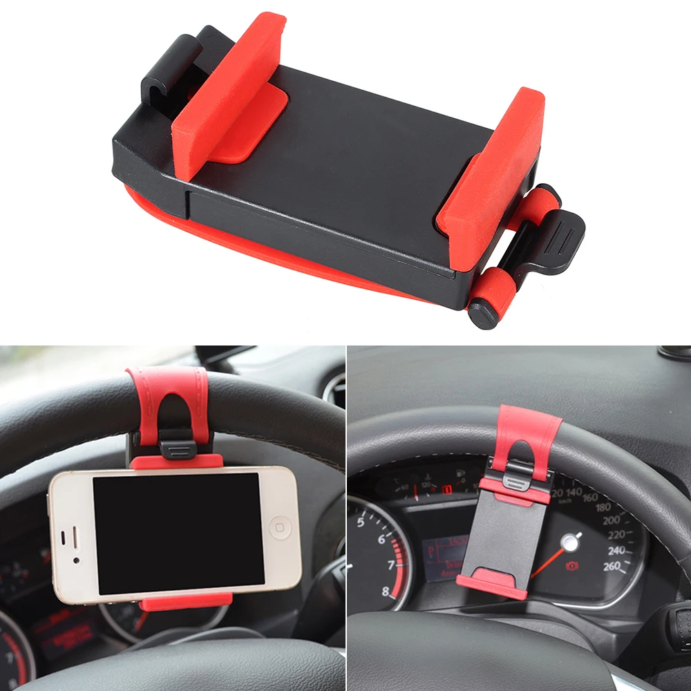 Mulit функциональных Авто GPS держатель рулевого колеса автомобиля мобильного