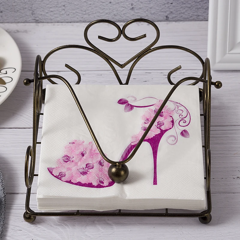 Винтажные бумажные салфетки для стола декор декупажа свадьбы дня рождения с