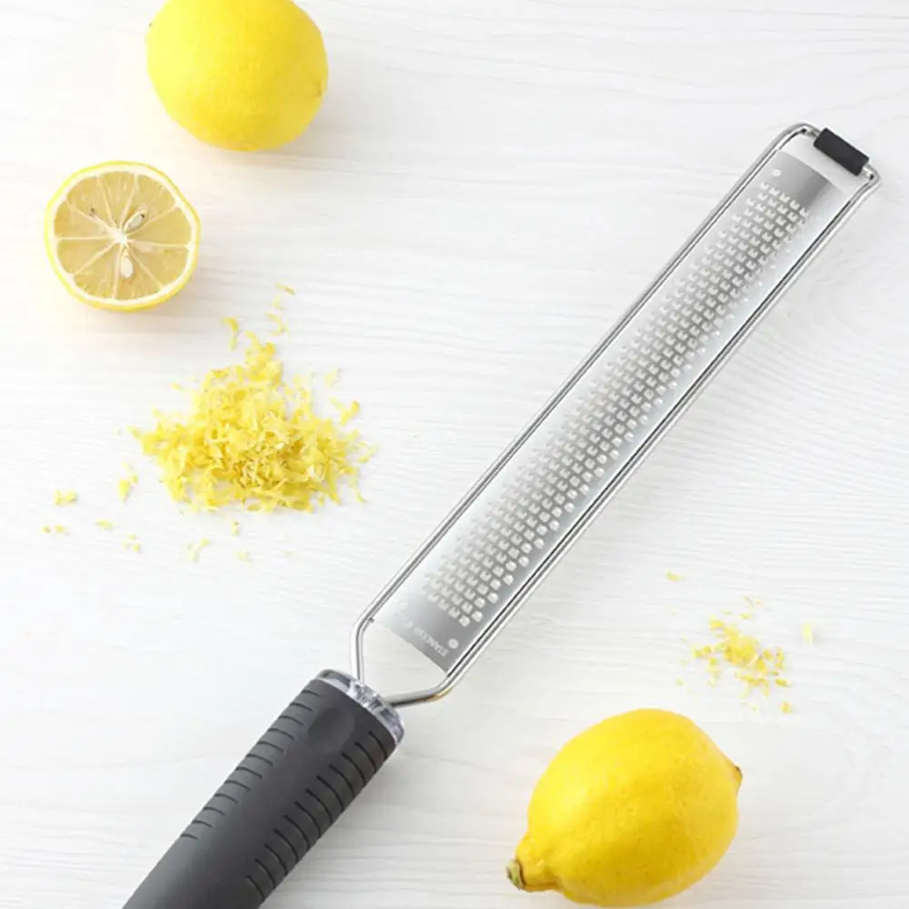 New Multifunction Stainless Steel Cheese Fruits Micro plane Sharp Grater for Lemon Potato Ginger Vegetable Tools& Kitchen