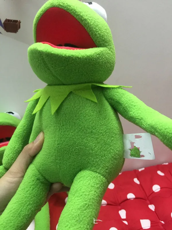 Muppet Кермит Лягушка милая плюшевая кавайная игрушка кукла детская коллекция рождественских подарков на день рождения