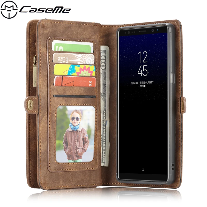 Многофункциональный чехол для телефона samsung Galaxy Note 8 Note8 N950F в стиле ретро из