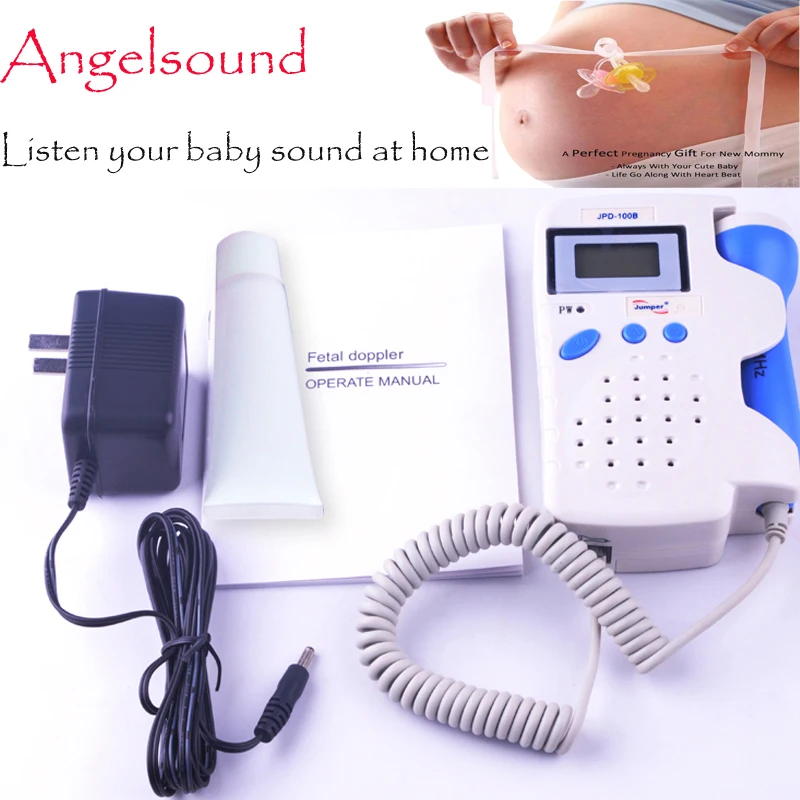 Цифровой портативный ультразвуковой фетальный допплер детектор сердцебиения