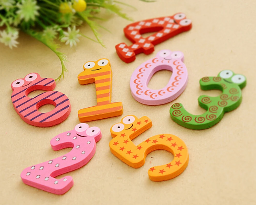 1 Набор обучающие и математические игрушки с магнитным деревянным корпусом 0 9