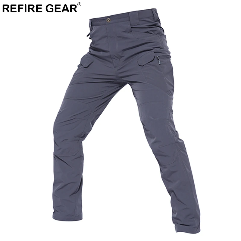 Refire gear уличные быстросохнущие легкие штаны мужские летние дышащие стрейч походные брюки карго много карманов походные брюки