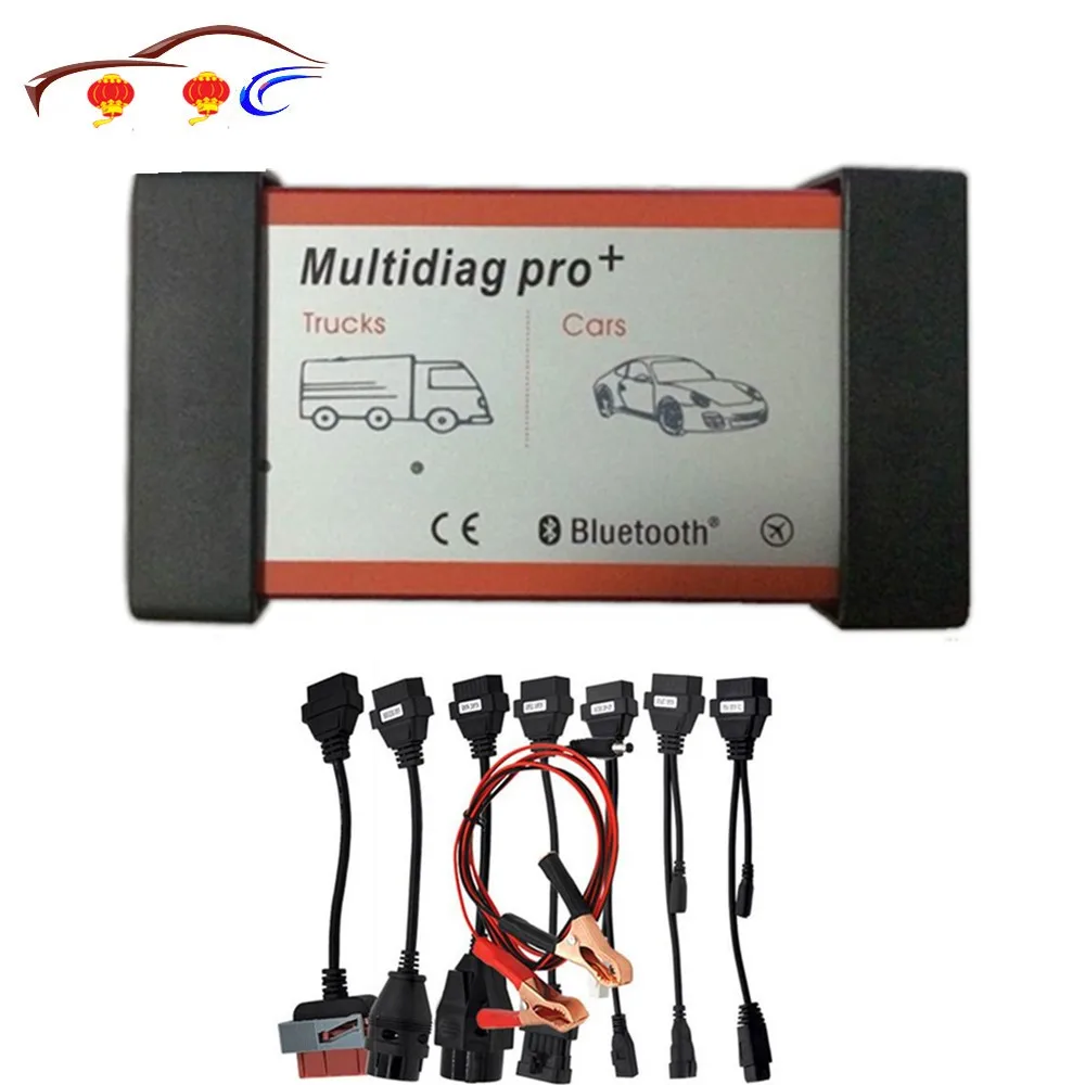 Диагностический сканер A Multidiag Pro + диагностический прибор с Bluetooth для легковых и