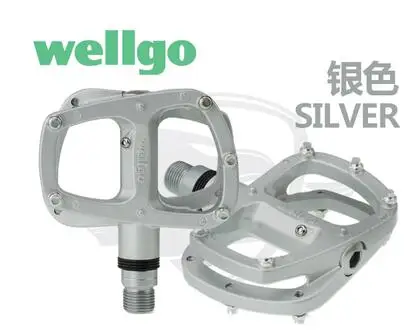 No QRD sliver Веллго педаль быстросъемное устройство R146 QRD1 QRD2 велосипедный алюминиевый сплав легкий подшипник складной MTB дорожный велосипед педали - Цвет: No QRD sliver