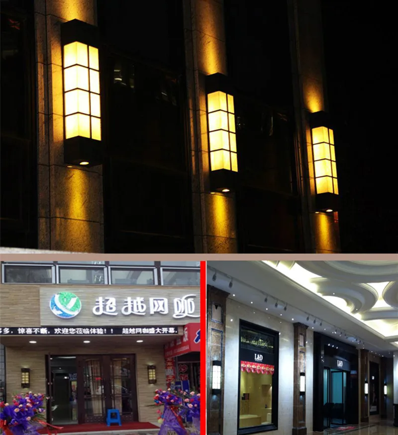 Современный искусственный садовый светильник водонепроницаемый наружный