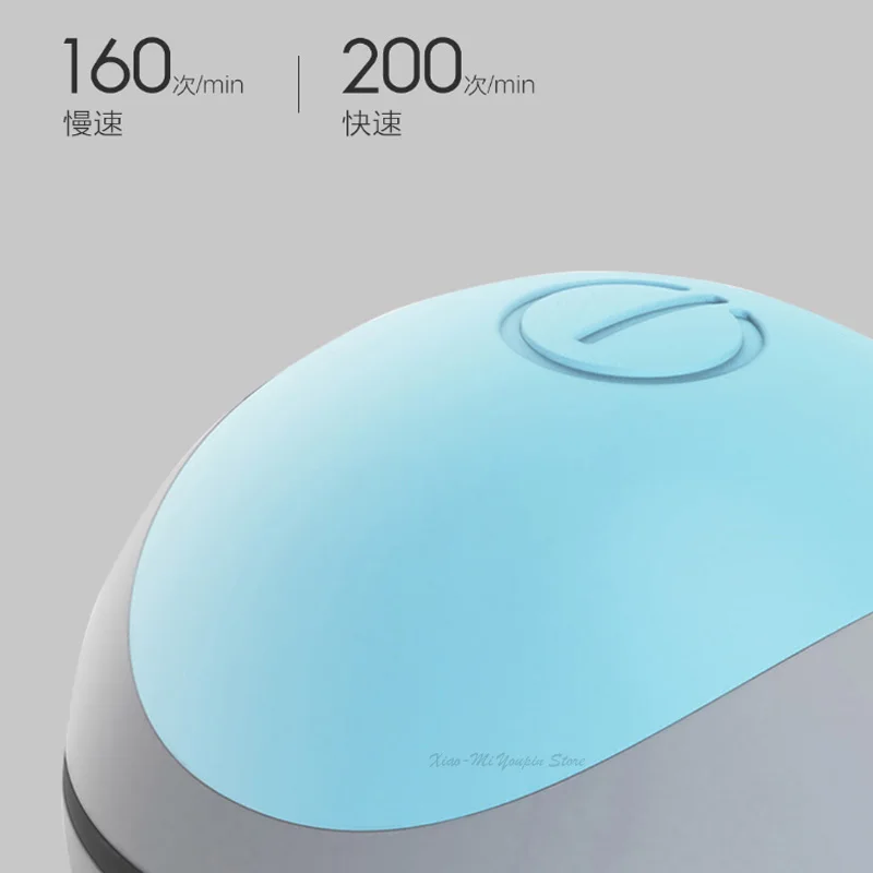 Xiaomi Mini 3D массажер для головы M2 с поворотом на четыре колеса, дизайн с двойным приводом, круговой массаж, влажный и сухой массаж, двойное использование для умного дома