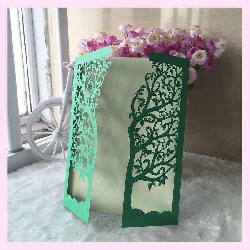 Бесплатная доставка популярные свадебные пригласительные открытки с