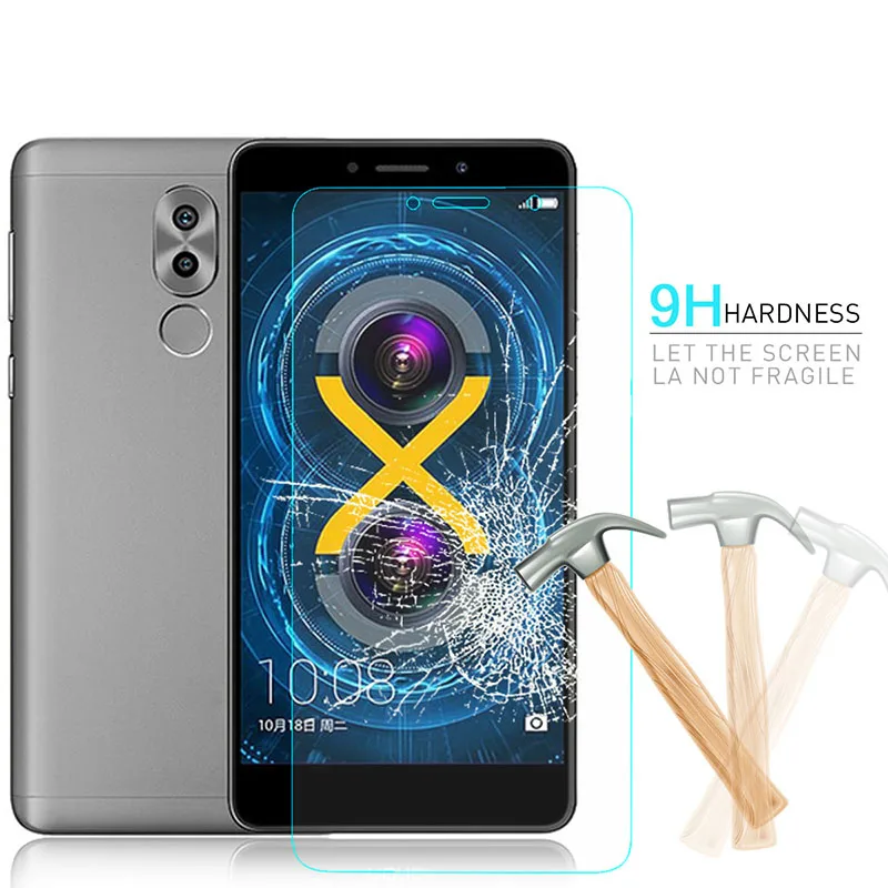 Ocolor для huawei Honor 6X8 полное покрытие Передняя закаленная стеклянная стальная пленка