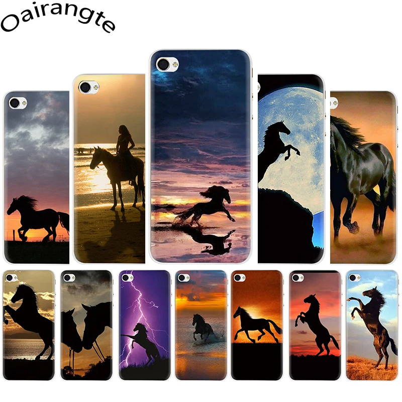 Жесткий чехол для телефона Running horse iphone SE 2020 5 5s 5c 6 6s Plus 7 8 X XR XS 11 Pro Max|Бамперы| |