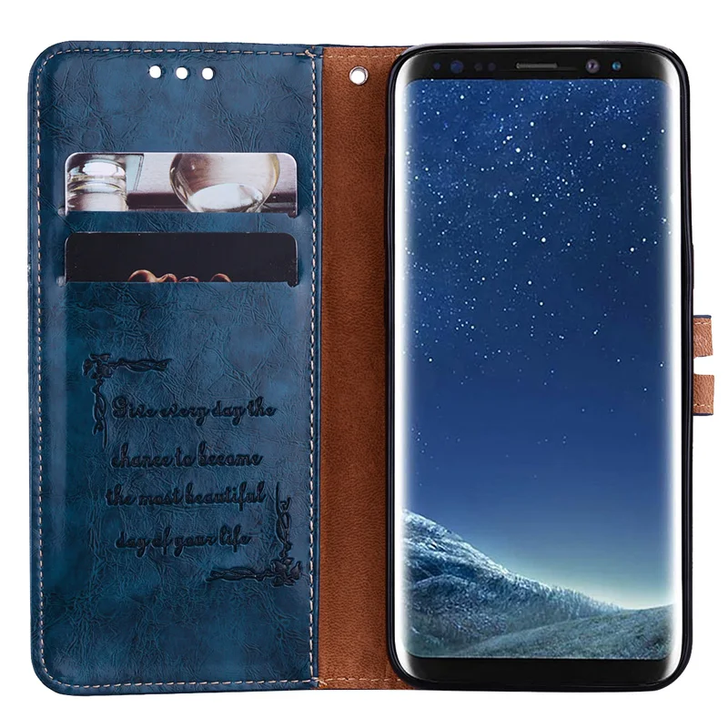 Для Galaxy S8 Plus S7 S6 Edge S5 S4 mini G530 Note 8 Роскошный чехол для телефона Магнитный PU кожаный