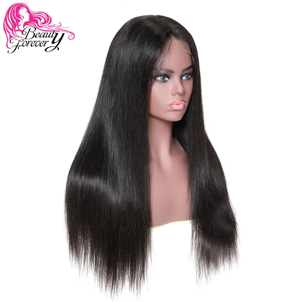 BeautyForever прозрачные кружевные парики 13*4/6 прямые передние бразильские волосы Remy