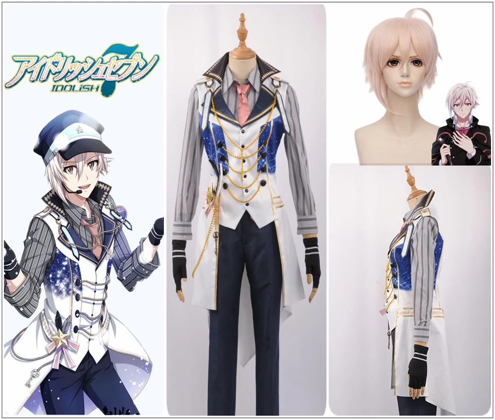 IDOLiSH7 триггер белый специальный день Kujo Tenn Косплей Костюм на заказ крутая