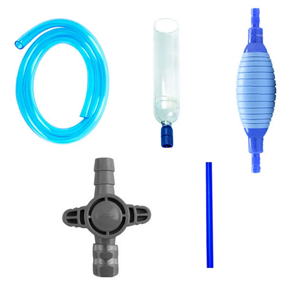Аквариумный гравий пылесос инструмент сифон аквариум промывка песка Замена воды
