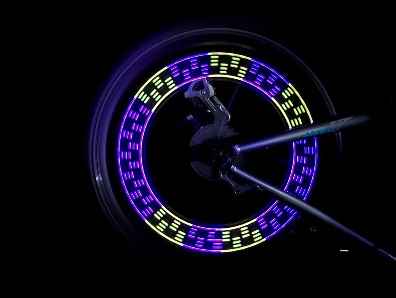 Leadbike Аксессуары для велосипеда, новинка, 14 светодиодный светильник для мотоцикла, велосипеда, колеса, сигнальный светильник для шин, спиц, 30 изменений