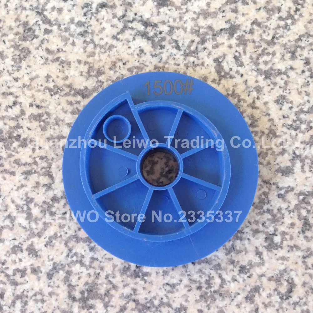 Улитка Замок Гранитный Край полировальный коврик 5 дюймов (125 мм) камень смолы