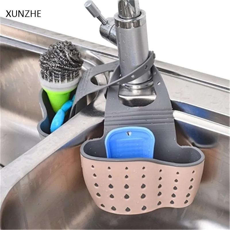 XUNZHE креативная корзина для дренажа хранения смесителя резервуара губка разное