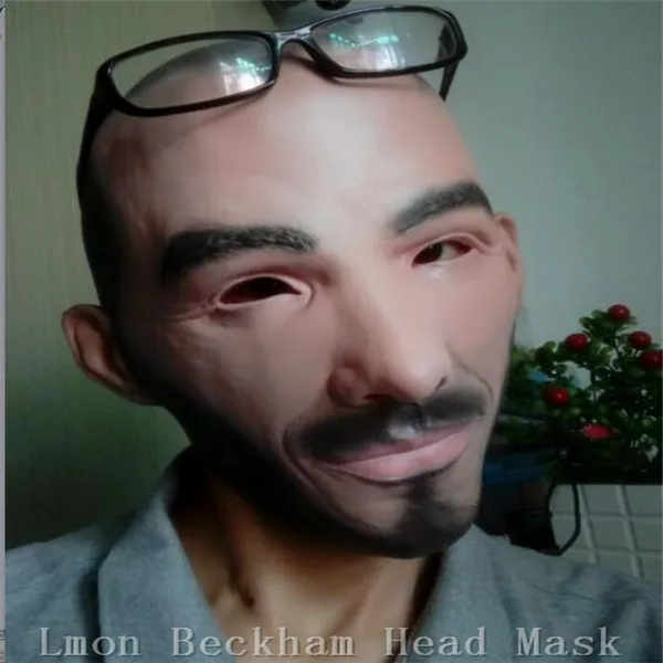Vahva lateksist mask "Inimene"