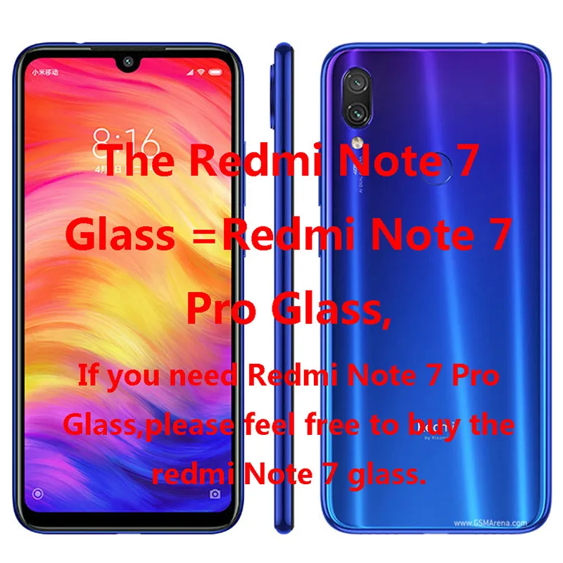 Закаленное стекло для Xiaomi Redmi Note 7 pro 6A защита экрана на Xiomi 5 plus 6 4X 4A 7pro ccrystal