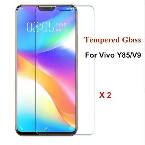 Закаленное Стекло для естественных V9 Экран протектор Vivo защищает не полностью V 9