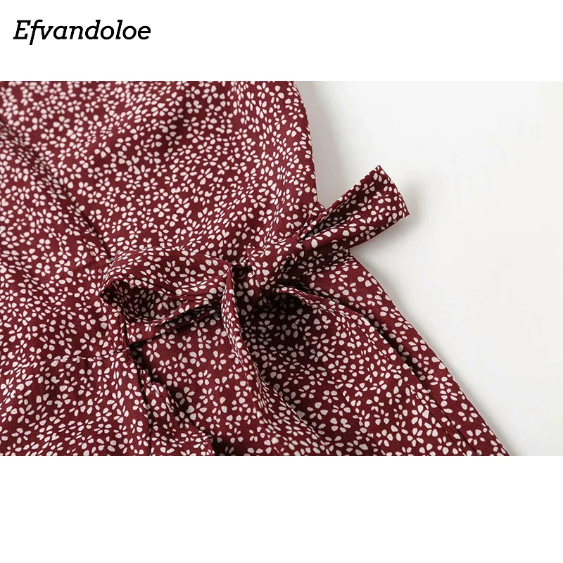 Efvandoloe летнее платье макси бохо 2019 красные пляжные длинные платья для женщин