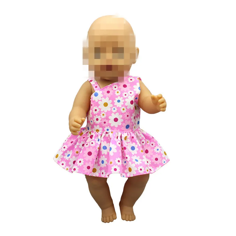Q-113 Born New Baby Fit 18 дюймов 43 см Одежда для куклы розовый лист Фламинго Единорог Русалка Одежда Аксессуары для ребенка подарок на день рождения - Цвет: Q-113