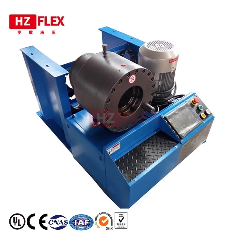 Uptodate высококачественный гидравлический Пресс шланга гофрируя машина HZ