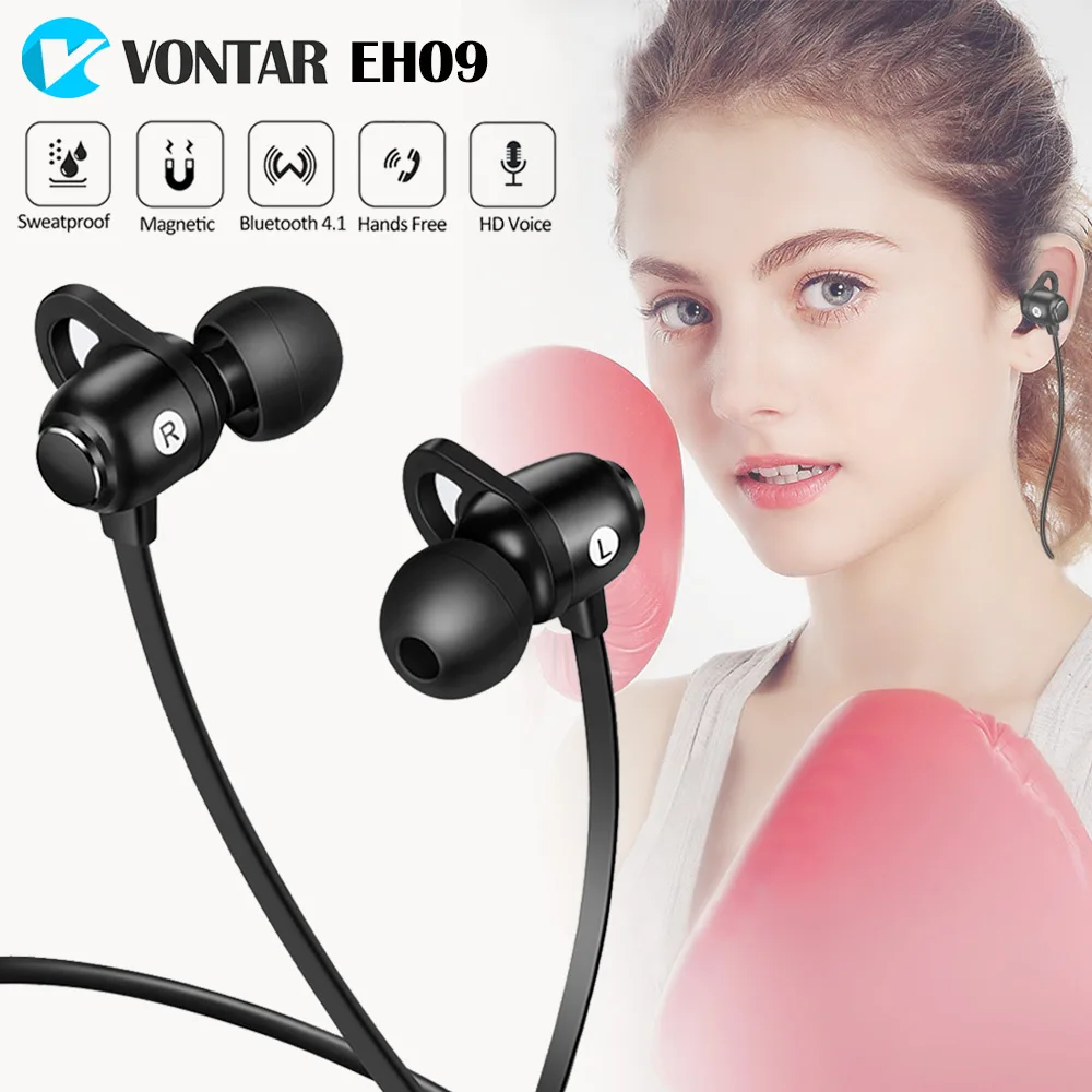 VONTAR CSR8640 Bluetooth спортивные наушники гарнитуры с микрофоном IPX4 защита от пота