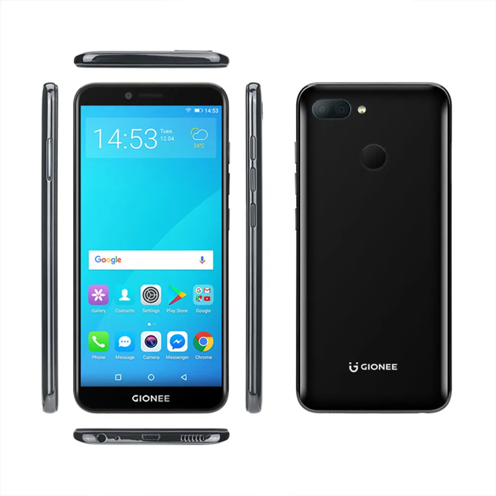 Gionee S11 Lite смартфон с 5 7 дюймовым дисплеем восьмиядерным процессором Snapdragon ОЗУ 4 Гб